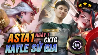 Chung kết thế giới mùa 11: ngạo nghễ vi-en Asta tiến tới chung kết cktg ngày 1 cùng Kayle sử gia