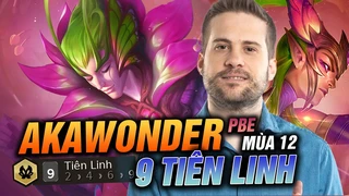 Akawonder thử thách cực hạn với 9 Tiên linh đối đầu 9 Băng giá cực căng tại pbe mùa 12