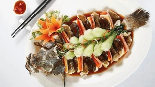Hoa thị nấu thả và cá hấp kỳ lân (phần 2)
