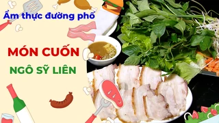 Món cuốn thanh mát - Ẩm thực đường phố