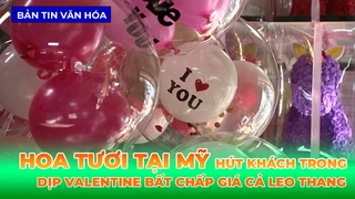 Mỹ - Hoa Tươi Hút Khách Trong Dịp Lễ Tình Nhân Bất Chấp Giá Cả Leo Thang