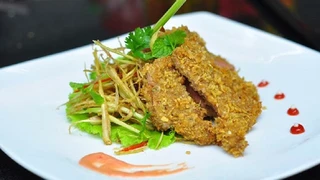 Cách làm bò chiên xù kiểu Thái ngon đúng vị