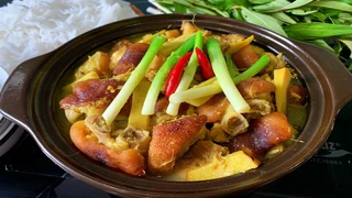 Làm thịt lợn mán nấu giả cầy