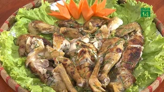 Cách làm gà nướng bùn sét đậm đà hương vị đồng quê 