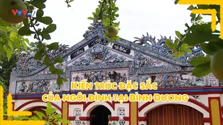 Kiến trúc đặc sắc của ngôi đình tại Bình Dương