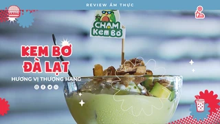 Kem bơ Đà Lạt - Review Ẩm thực