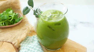 Rau má đậu xanh lắc - Thức uống giải nhiệt ngày nóng