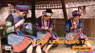 Vẻ đẹp lanh Lùng Tám - Làng Nghề Việt