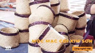 Mộc mạc cói Kim Sơn - Làng Nghề Việt
