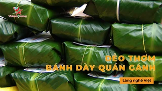 Dẻo thơm bánh dày Quán Gánh - Làng Nghề Việt