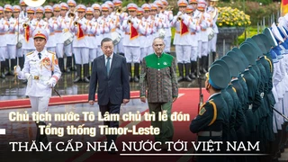 Chủ tịch nước Tô Lâm chủ trì lễ đón Tổng thống Timor-Leste thăm cấp Nhà nước tới Việt Nam | VOVTV