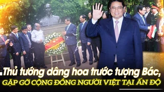 Thủ tướng dâng hoa trước tượng Bác, gặp gỡ cộng đồng người Việt tại Ấn Độ | VOVTV