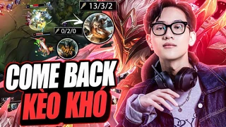 hà tiều phu ăn hành 0/2 với kèo khó olaf vs fiora và màn come back ngoạn mục tại rank cao thủ
