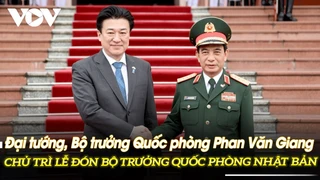 Đại tướng, Bộ trưởng Phan Văn Giang chủ trì lễ đón chính thức Bộ trưởng Quốc phòng Nhật Bản | VOVTV
