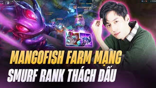 Mango Fizz farm mạng rank Thách Đấu với 25 sách chiêu hồn Mejai