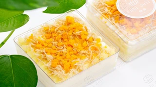 Thơm ngậy Bánh Bông lan Pho mai Trứng muối