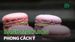 Tinh tế bánh Macaron phong cách Ý