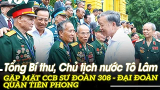 Tổng Bí thư, Chủ tịch nước Tô Lâm gặp mặt CCB Sư đoàn 308 - Đại đoàn Quân Tiên phong | VOVTV