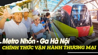 Metro Nhổn - Ga Hà Nội chính thức vận hành thương mại | VOVTV