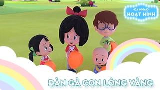 Ca khúc Đàn gà con lông vàng (8)