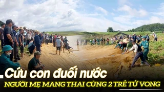 Cứu con đuối nước, người mẹ mang thai cùng 2 trẻ tử vong | VOVTV