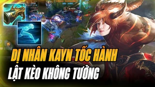 Kayn Tốc Hành của XiaoYue giúp team lật kèo trong game đấu khó