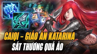 Best Katarina CaiQui với giáo án Găng Tay Băng Hỏa siêu mạnh khiến đối thủ đổ gục