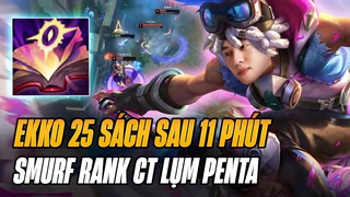Ekko của Xiao Lao Ban farm mạng rank Cao Thủ định nghĩa Ekko số 1 TQ