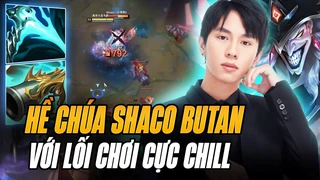 Shaco của Butan chill chill rank Hàn với lối build 1 shot khó chịu