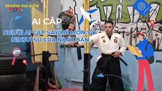 Người Ai Cập say mê môn võ Ninjutsu của Nhật Bản