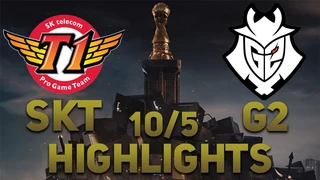 Highlights G2 vs SKT T1: Cơn địa chấn Châu Âu
