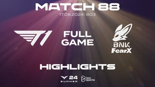 Full Highlights T1 vs FOX | Match 88 | LCK Mùa Hè 2024