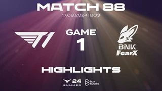 Highlights T1 vs FOX | Game 1 | Tuần 9 Ngày 4 | LCK Mùa Hè 2024