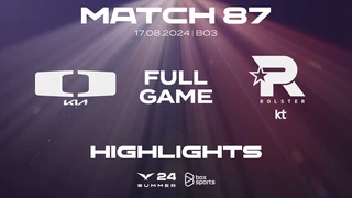 Full Highlights DK vs KT | Match 87 | LCK Mùa Hè 2024