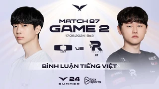 [17.08.2024] DK vs KT | Game 2 | Bình Luận Tiếng Việt | LCK Mùa Hè 2024