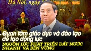 Quan tâm giáo dục và đào tạo để tạo động lực, nguồn lực phát triển đất nước nhanh và bền vững| VOVTV