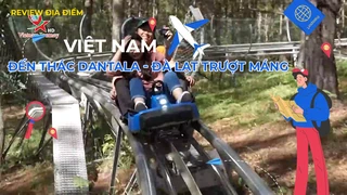 Đến thác Dantala - Đà Lạt trượt máng