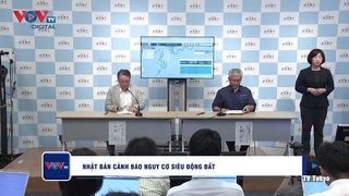 Nhật Bản cảnh báo gia tăng nguy cơ xảy ra siêu động đất, kêu gọi người dân sẵn sàng ứng phó| VOVTV