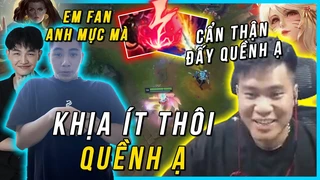 Em Quyền suýt bị cho vào room vì khịa anh Mực