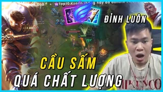 Em Quyền có vẻ hơi ngộp khi gặp AD thách đấu
