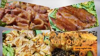 Trải nghiệm món nướng trên phố Trần Quý Cáp - Tinh Hoa Ẩm Thực 