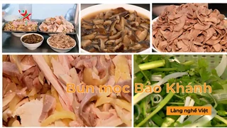  Bún mọc Bảo Khánh - Món ăn thơm ngon hương vị đậm đà - Tinh Hoa Ẩm Thực