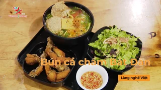  Bún cá chấm Bát Đàn thơm ngon , ròn tan , hương vị thơm ngon - Tinh Hoa Ẩm Thực