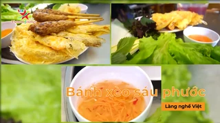 Bánh xèo sáu phước thơm ngon , nước chấm đậm đà - Tinh Hoa Ẩm Thực