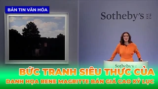 Bức Tranh Siêu Thực Của Danh Họa Rene Magritte Bán Giá Cao Kỷ Lục