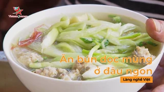 Chiêm ngưỡng món Ăn bún dọc mùng ở ở Hà Nội - Tinh Hoa Ẩm Thực