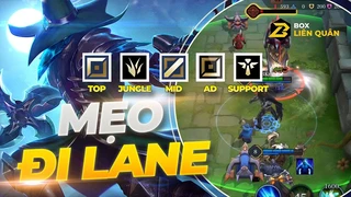 Những mẹo đi Lane cơ bản cho Newbie khi chơi Liên Quân
