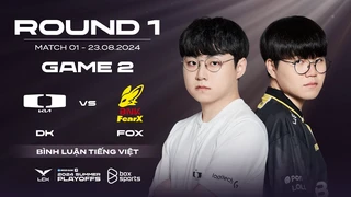 [23.08.2024] DK vs FOX | Game 2 | Playoffs R1 | LCK Mùa Hè 2024