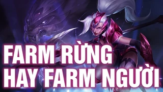 Quang Cuốn Sử Dụng Nidalee Thay Vì Farm Rừng Mà Farm Người