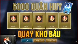LQMB - DÙNG 6000 QUÂN HUY QUAY KHÓ BÁU ĐẮNG LÒNG , NICK lv7 CỰC KHỦNG - QUANG CUỐN